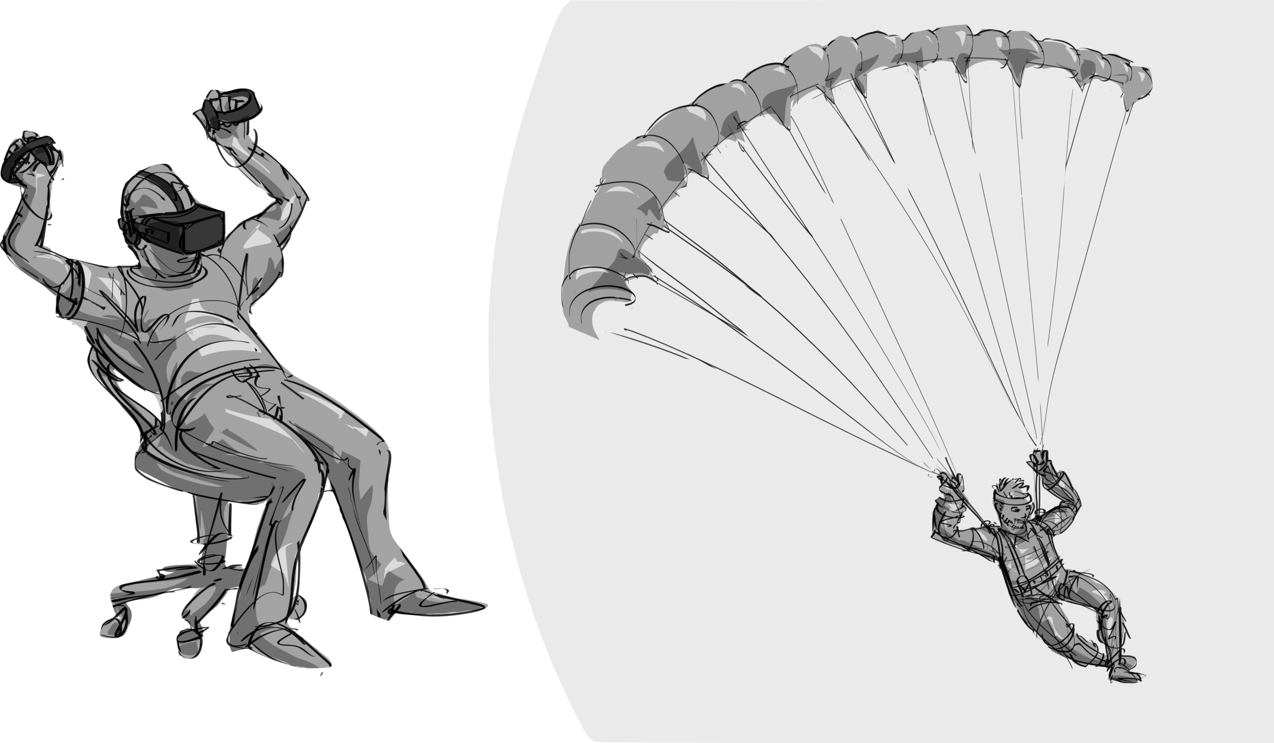 gameplay-parachute